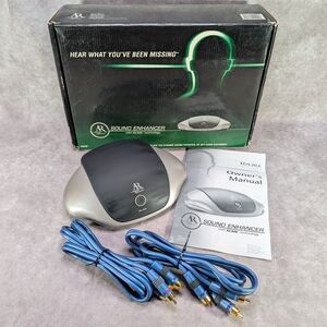 Acoustic Research AR TDS202 True Dimensional Sound Enhancer CIB w/ RCA Cables